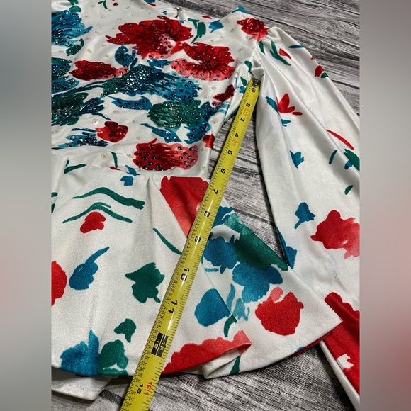 VINTAGE Girls Small? (See measurements) Ice Figure Skating Dress Suit Outfit Uni - Picture 3 of 7